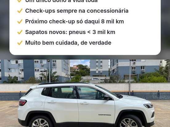 JEEP-COMPASS-1.3 T270 TURBO FLEX LONGITUDE AT6 JEEP-COMPASS-2021