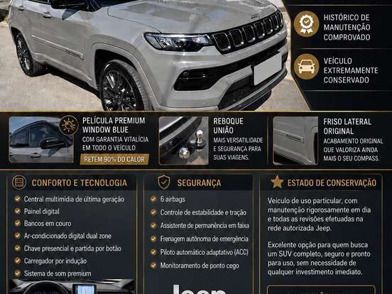 JEEP-COMPASS-1.3 T270 TURBO FLEX S AT6 JEEP-COMPASS-2023