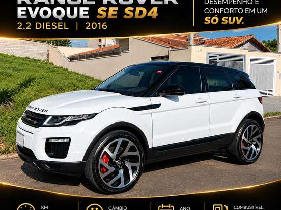 LAND ROVER-RANGE ROVER EVOQUE-2.2 SE 4WD 16V DIESEL 4P AUTOMÁTICO LAND ROVER-RANGE ROVER EVOQUE-2015