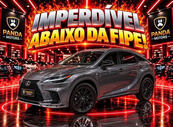 LEXUS RX 500h 2.4 TURBO DUAL VVT-I HYBRID F-SPORT AWD AUTOMÁTICO