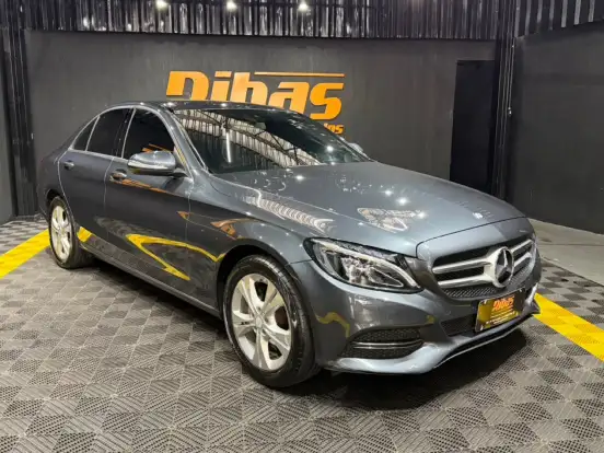 MERCEDES-BENZ-C 180-1.6 CGI AVANTGARDE 16V TURBO GASOLINA 4P AUTOMÁTICO MERCEDES-BENZ-C 180-2014
