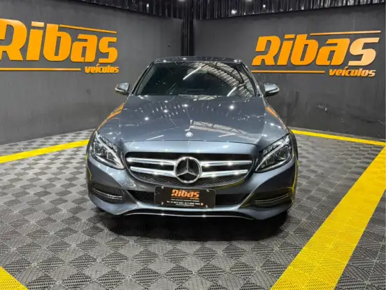 MERCEDES-BENZ-C 180-1.6 CGI AVANTGARDE 16V TURBO GASOLINA 4P AUTOMÁTICO MERCEDES-BENZ-C 180-2014