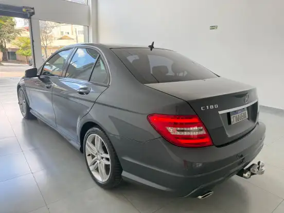 MERCEDES-BENZ-C 180-1.6 CGI SPORT 16V TURBO GASOLINA 4P AUTOMÁTICO MERCEDES-BENZ-C 180-2013