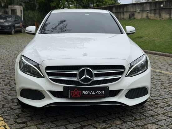 MERCEDES-BENZ-C 180-1.6 CGI 16V TURBO GASOLINA 4P AUTOMÁTICO MERCEDES-BENZ-C 180-2015
