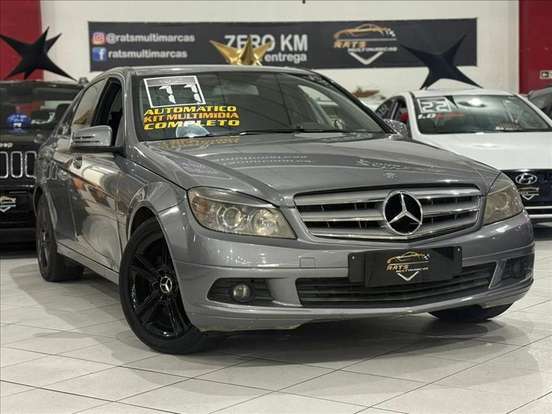 MERCEDES-BENZ-C 180-1.8 CGI CLASSIC 16V TURBO GASOLINA 4P AUTOMÁTICO MERCEDES-BENZ-C 180-2010