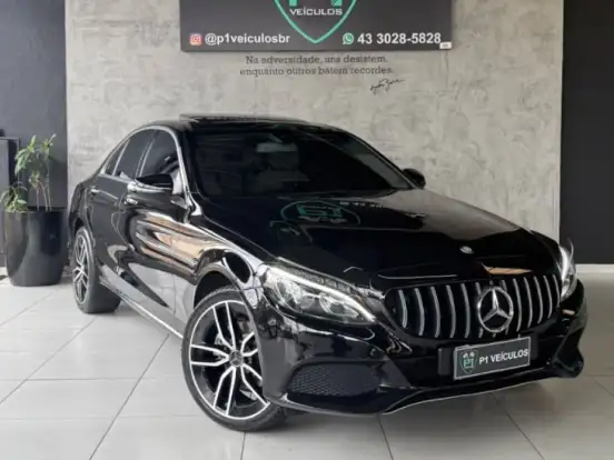 MERCEDES-BENZ-C 200-2.0 CGI AVANTGARDE 16V GASOLINA 4P AUTOMÁTICO MERCEDES-BENZ-C 200-2015