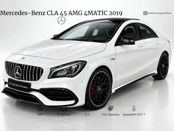 MERCEDES-BENZ CLA 45 AMG 2.0 CGI GASOLINA 4MATIC SPEEDSHIFT