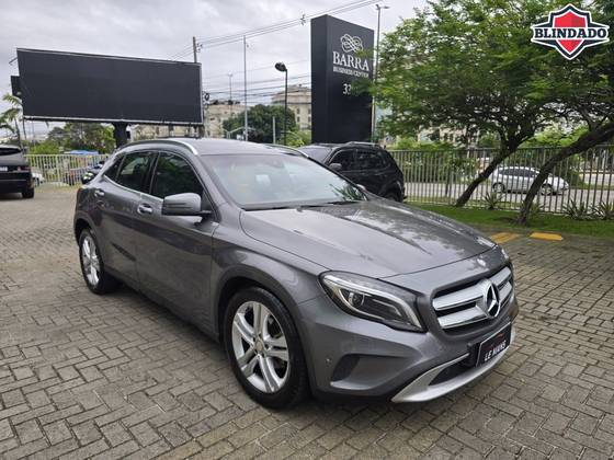 MERCEDES-BENZ GLA 200 1.6 CGI VISION 16V TURBO GASOLINA 4P AUTOMÁTICO