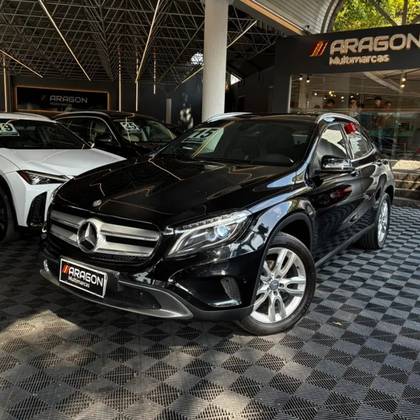 MERCEDES-BENZ GLA 200 1.6 CGI VISION BLACK EDITION 16V TURBO GASOLINA 4P AUTOMÁTICO