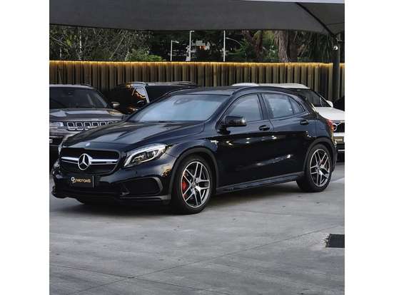 MERCEDES-BENZ-GLA 45 AMG-2.0 16V TURBO GASOLINA 4P AUTOMÁTICO MERCEDES-BENZ-GLA 45 AMG-2014