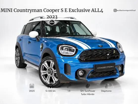 MINI COUNTRYMAN 1.5 12V TWINPOWER TURBO HYBRID COOPER S E EXCLUSIVE ALL4 STEPTRONIC