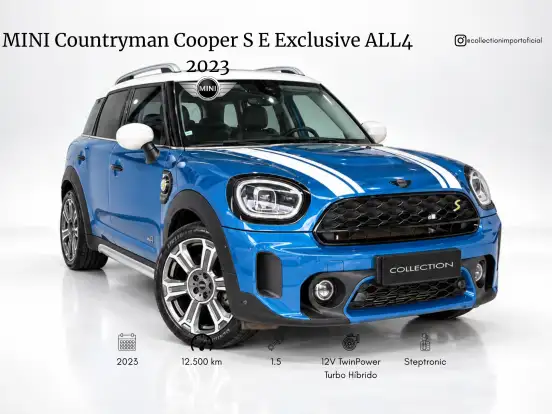 MINI-COUNTRYMAN-1.5 12V TWINPOWER TURBO HYBRID COOPER S E EXCLUSIVE ALL4 STEPTRONIC MINI-COUNTRYMAN-2022