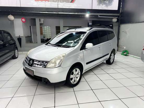 NISSAN-GRAND LIVINA-1.8 S 16V FLEX 4P AUTOMÁTICO NISSAN-GRAND LIVINA-2010