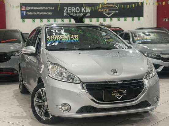 PEUGEOT-208-1.6 GRIFFE 16V FLEX 4P AUTOMÁTICO PEUGEOT-208-2013