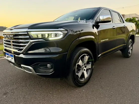 RAM RAMPAGE 2.0 HURRICANE 4 TURBO GASOLINA LARAMIE 4X4 AUTOMÁTICO