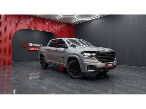 RAM RAMPAGE 2.0 HURRICANE 4 TURBO GASOLINA LARAMIE 4X4 AUTOMÁTICO