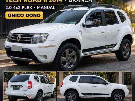 RENAULT-DUSTER-2.0 TECH ROAD II 4X2 16V FLEX 4P MANUAL RENAULT-DUSTER-2014