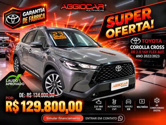 TOYOTA COROLLA CROSS 2.0 VVT-IE FLEX XR DIRECT SHIFT