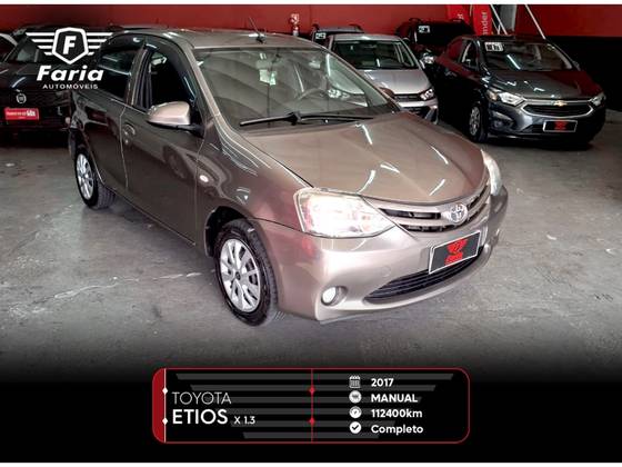 TOYOTA ETIOS 1.3 X 16V FLEX 4P MANUAL