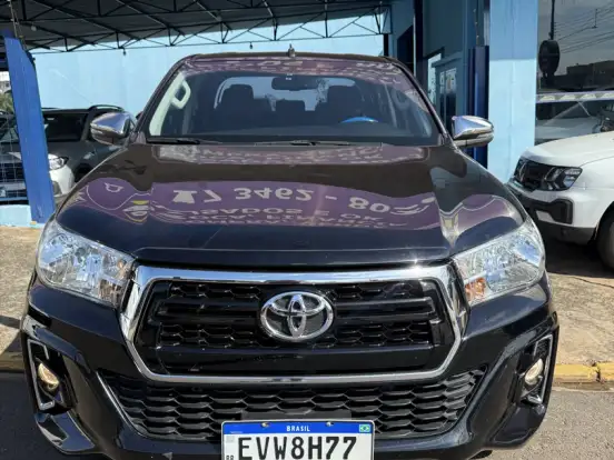 TOYOTA-HILUX-2.7 SRV 4X2 CD 16V FLEX 4P AUTOMÁTICO TOYOTA-HILUX-2019