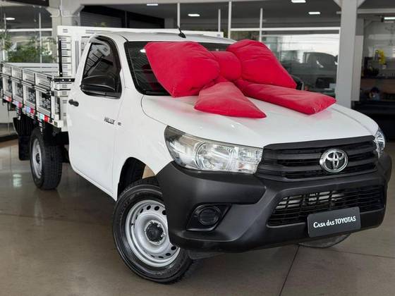 TOYOTA HILUX 2.8 4X4 CS CHASSI 16V TURBO DIESEL 2P MANUAL