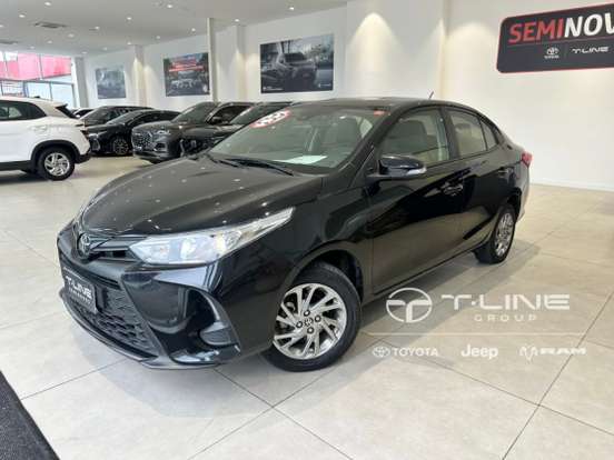 TOYOTA-YARIS-1.5 16V FLEX SEDAN XS CONNECT MULTIDRIVE TOYOTA-YARIS-2022