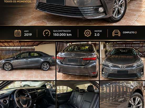 TOYOTA-COROLLA-2.0 XEI 16V FLEX 4P AUTOMÁTICO TOYOTA-COROLLA-2019