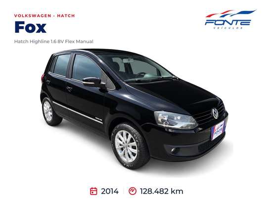VOLKSWAGEN-FOX-1.6 MI HIGHLINE 8V FLEX 4P MANUAL VOLKSWAGEN-FOX-2014