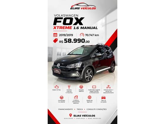 VOLKSWAGEN FOX 1.6 MSI TOTAL FLEX XTREME 4P MANUAL