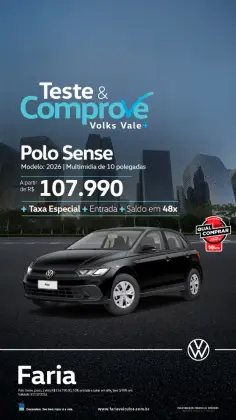 VOLKSWAGEN POLO 1.0 170 TSI SENSE AUTOMÁTICO