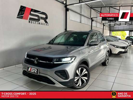 VOLKSWAGEN-T-CROSS-1.0 200 TSI TOTAL FLEX AUTOMÁTICO VOLKSWAGEN-T-CROSS-2024