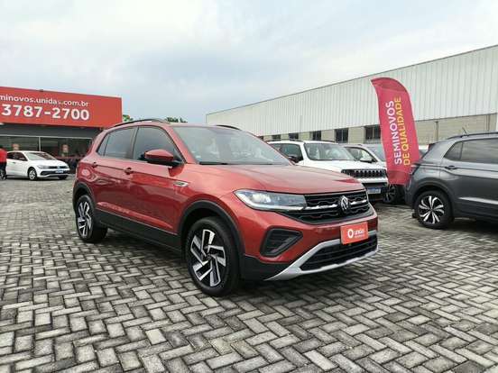 VOLKSWAGEN-T-CROSS-1.0 200 TSI TOTAL FLEX COMFORTLINE AUTOMÁTICO VOLKSWAGEN-T-CROSS-2025