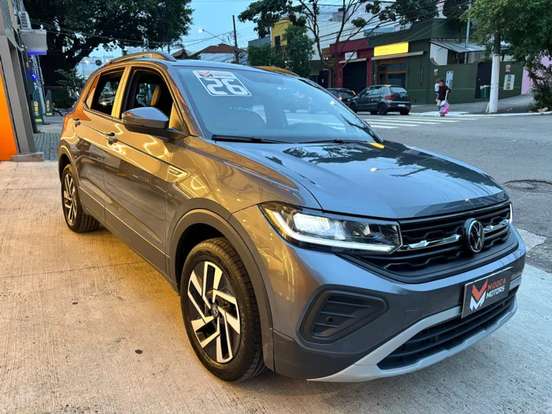 VOLKSWAGEN-T-CROSS-1.0 200 TSI TOTAL FLEX COMFORTLINE AUTOMÁTICO VOLKSWAGEN-T-CROSS-2025