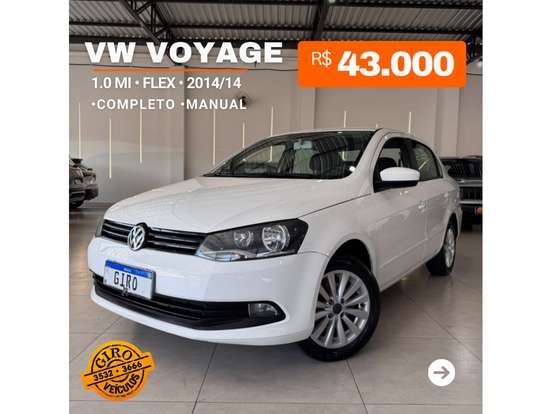 VOLKSWAGEN-VOYAGE-1.0 MI 8V FLEX 4P MANUAL VOLKSWAGEN-VOYAGE-2014