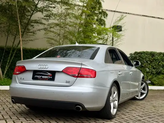 AUDI-A4-3.2 FSI AVANT QUATTRO V6 24V GASOLINA 4P TIPTRONIC AUDI-A4-2008