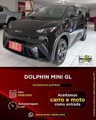 BYD DOLPHIN MINI 38 KW ELÉTRICO GL