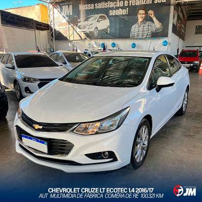 CHEVROLET-CRUZE-1.4 TURBO LT 16V FLEX 4P AUTOMÁTICO CHEVROLET-CRUZE-2016
