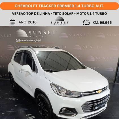CHEVROLET TRACKER 1.4 16V TURBO FLEX PREMIER AUTOMÁTICO