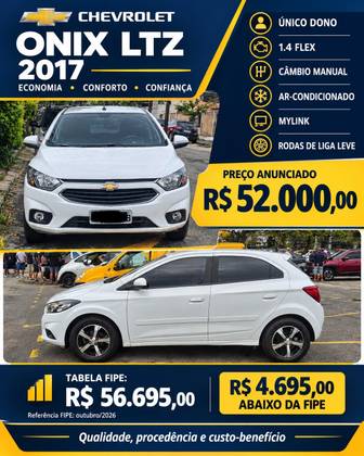CHEVROLET ONIX 1.4 MPFI LTZ 8V FLEX 4P MANUAL