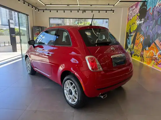 FIAT-500-1.4 CULT 8V FLEX 2P AUTOMATIZADO FIAT-500-2013