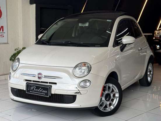 FIAT-500-1.4 CULT 8V FLEX 2P AUTOMATIZADO FIAT-500-2013