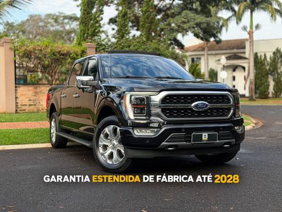 FORD F-150 5.0 V8 GASOLINA CD PLATINUM FX4 AUTOMÁTICO