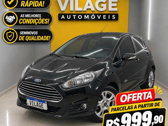 FORD-FIESTA-1.0 ECOBOOST SEL HATCH 12V GASOLINA 4P POWERSHIFT FORD-FIESTA-2017