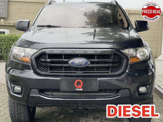 FORD RANGER 2.2 BLACK 4X2 CD 16V DIESEL 4P AUTOMÁTICO