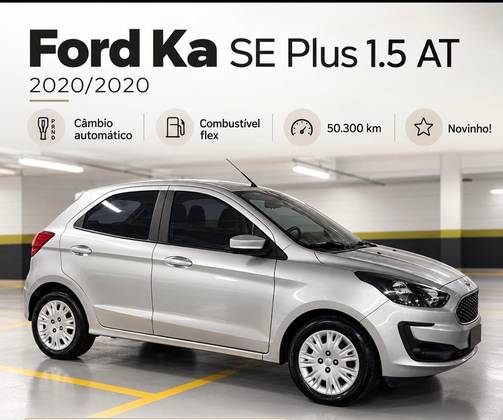FORD KA 1.5 TI-VCT FLEX SE PLUS AUTOMÁTICO