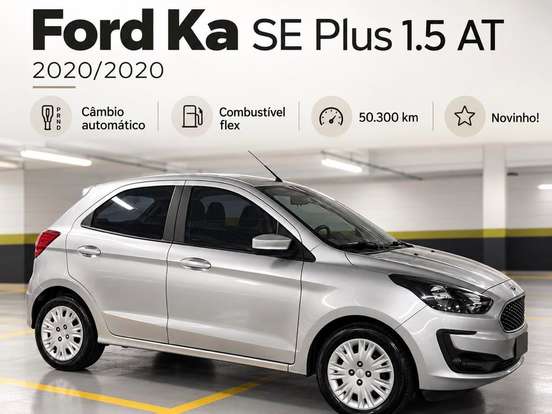FORD-KA-1.5 TI-VCT FLEX SE PLUS AUTOMÁTICO FORD-KA-2020