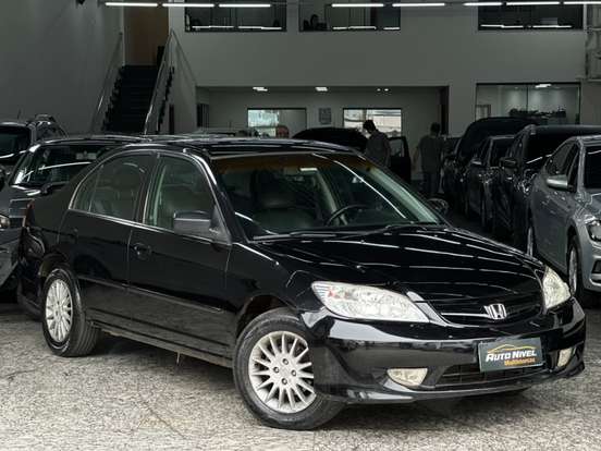 HONDA-CIVIC-1.7 EX 16V GASOLINA 4P AUTOMÁTICO HONDA-CIVIC-2005