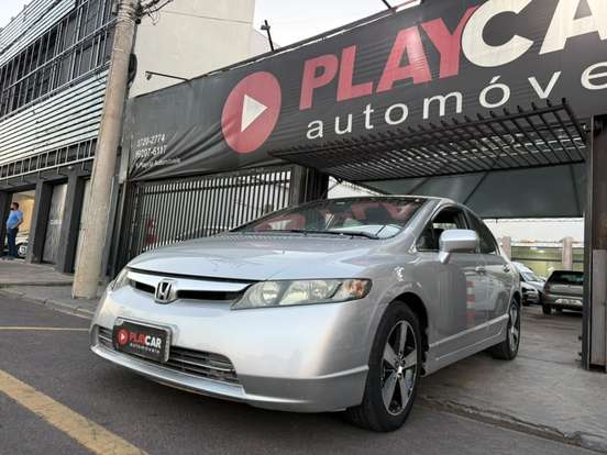 HONDA-CIVIC-1.8 LXS 16V FLEX 4P AUTOMÁTICO HONDA-CIVIC-2006