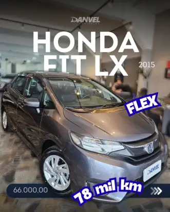 HONDA-FIT-1.5 LX 16V FLEX 4P AUTOMÁTICO HONDA-FIT-2014