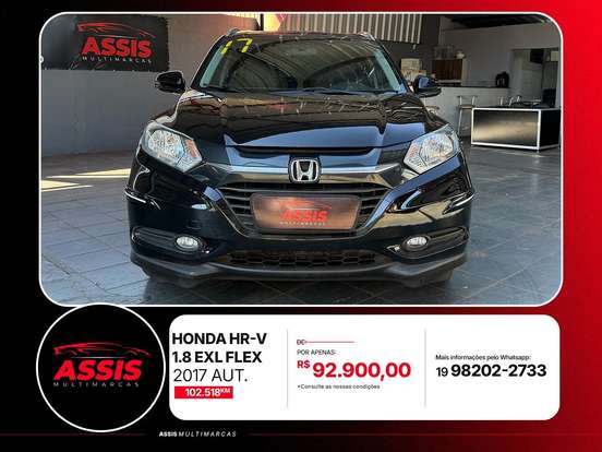 HONDA-HR-V-1.8 16V FLEX EXL 4P AUTOMÁTICO HONDA-HR-V-2016